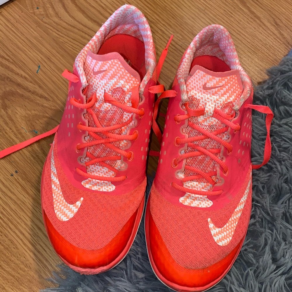 Bright pink Nike sneakers size 8.5